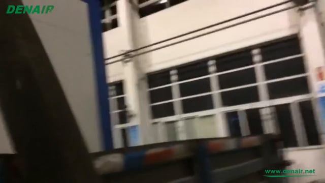 DENAIR 355KW Double Screw Air Compressor Testing смотреть онлайн