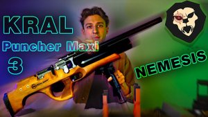 ОБЗОР Пневматическая винтовка Kral Puncher Maxi 3 Nemesis PCP (дерево, 5.5 мм)