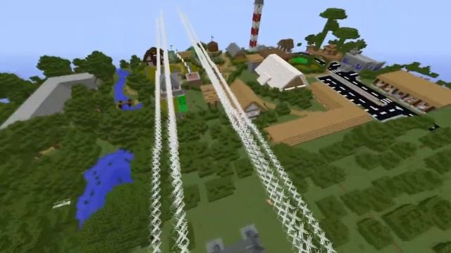 Деревня в Майнкрафт для 1.12.2. смотреть онлайн