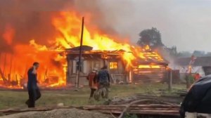 В селе Шайдуриха Свердловской области почти полностью выгорели некоторые улицы