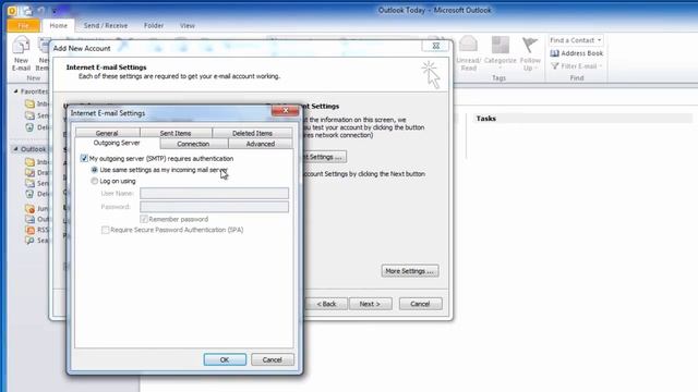 How to setup Plesk Mail in Outlook for Windows смотреть онлайн