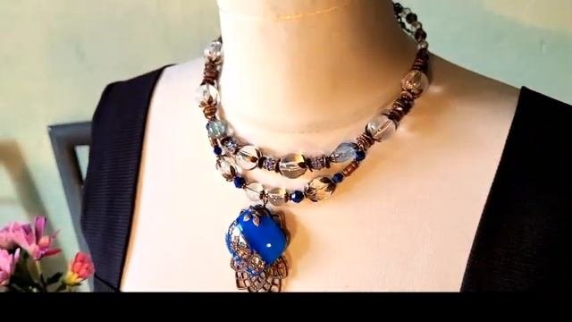 ПЕРЕДЕЛКА БУС. Из старых бус стильные, современные. Часть 5. 11.09.2022
