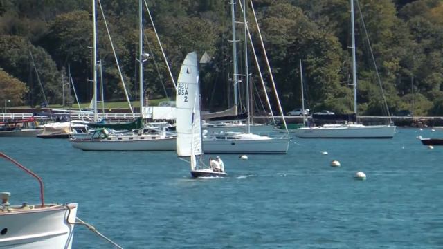 Adam Cort from SAIL Magazine sails the Scandinavinan Cruiser 20 in Newport смотреть онлайн