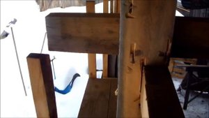 Стройка мастерской из опилкобетона(Нестандартное решение балок перекрытия и Свеса крыши )Ноу хау!