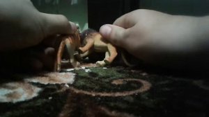 Анимация фигурками коты воители.