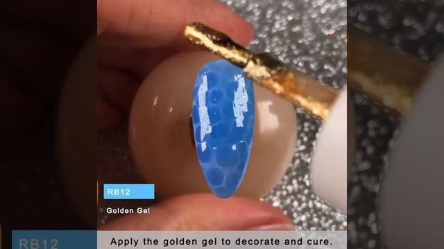 Rosalind Nail Art Tutorial: Gel Polish Bubble Effect смотреть онлайн