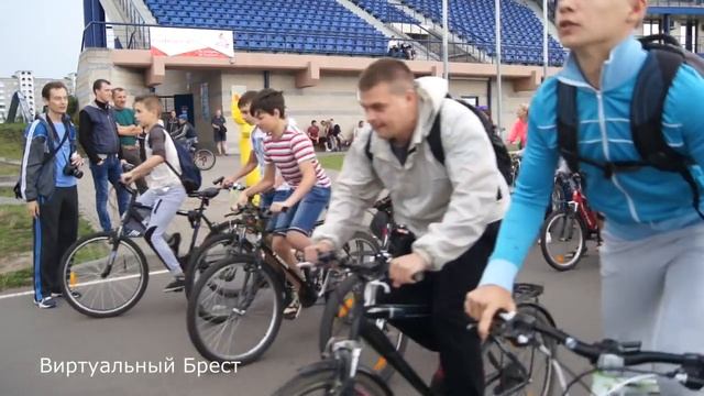Рекордный велозаезд-2016 в Бресте в поддержку олимпийцев смотреть онлайн