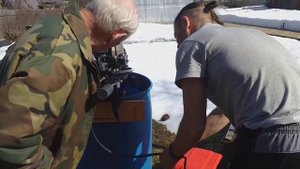 Ниссан Марин 18.  Первый запуск.