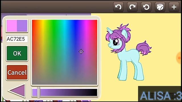 СОЗДАЮ СВОЮ ОСКУ ||| Pony Creator 3(телефонная версия) смотреть онлайн