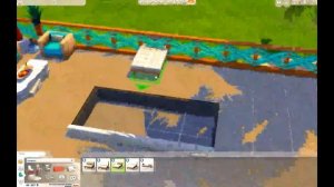 Tutorial  The Sims  4 / Идеи для бассейна / ideas for the pool / no cc no mods