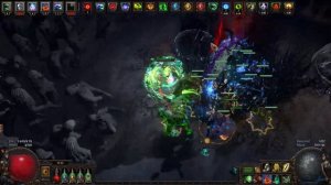 Path Of Exile Scourge 3.16 - Summoner Carrion Golem endgame build vs Uber Elder