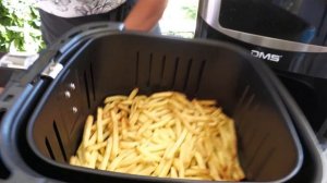 ОБЗОР на ФРИТЮРНИЦУ (без масла)  от фиры ДМС + РЕЦЕПТ.