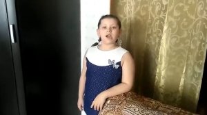 "Дети читают Пушкина", "Няне". Читает Оля Козлова.