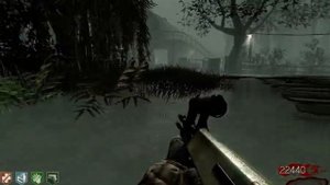 Первый забег. В Call of Duty: Black Ops, зомби-режим. Shi No Numa. Без звука.