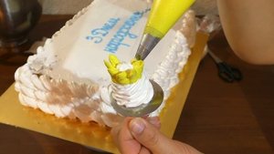 Торт корзина  с цветами Как сделать кремовый торт корзину цветов  Cake basket with flowers