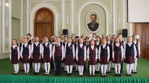 637 Младший хор Гимназии 1 им  И  В  Курчатова г  Симферополь   'Сердце отдай России'