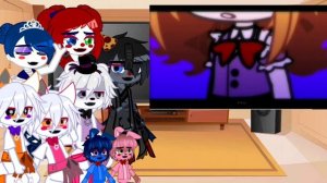 Sister Location react to Afton Family 1/6 || @moon_potato1610