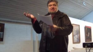 Амирам Григоров на вечере Даны Курской