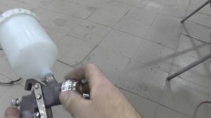 Как отмыть старый краскопульт.