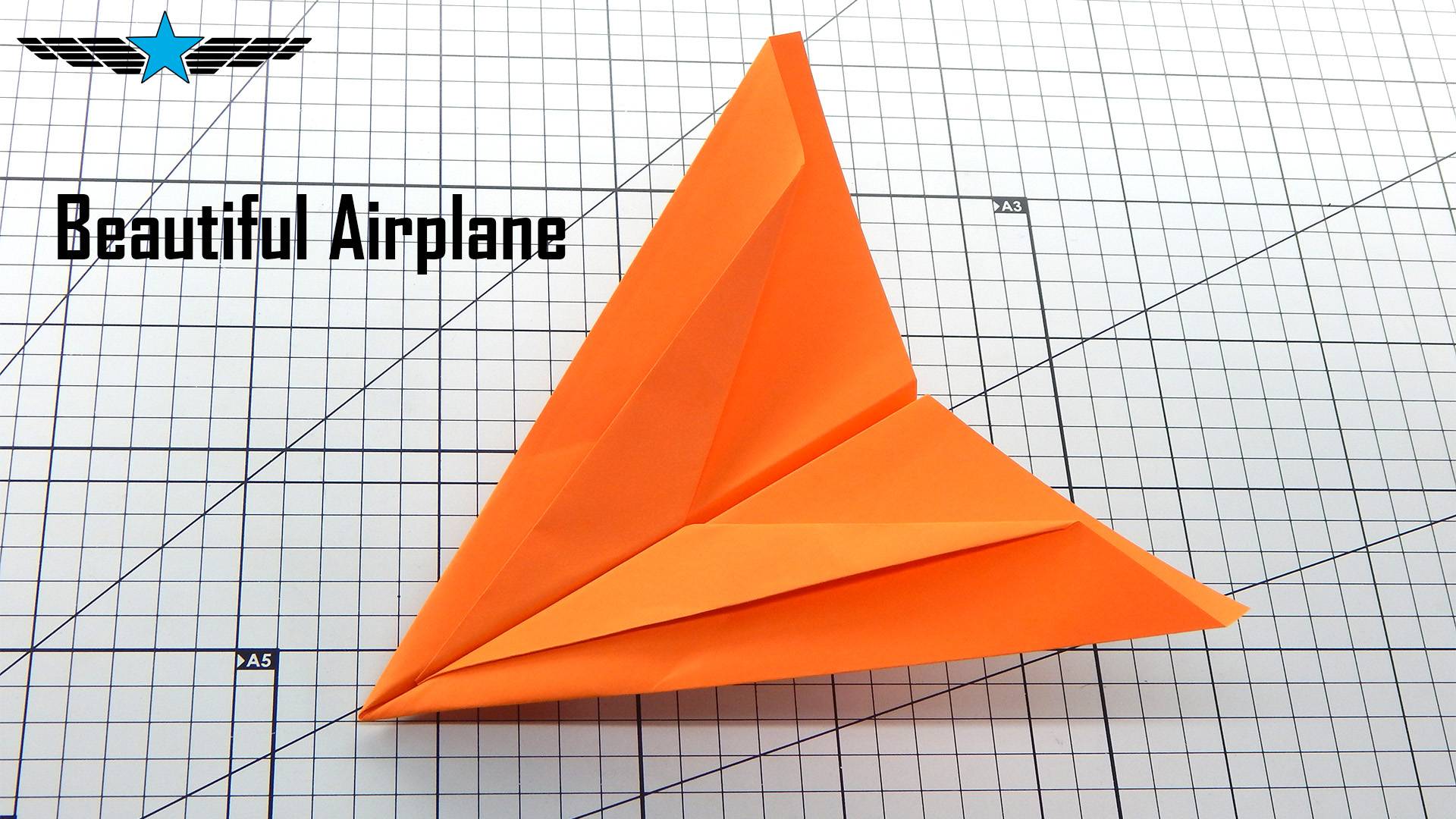 Как сделать красивый самолет - великолепный оригами самолет смотреть онлайн