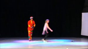 Клоунада-реприза "Влюблённый жонглёр". Клоун Арсюша.