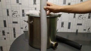 Теплоизоляция куба и колонны