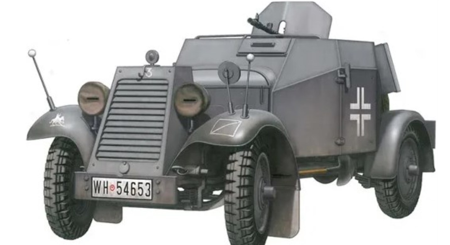 Немецкий бронеавтомобиль Sd.Kfz.13