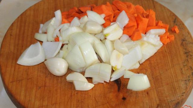 Паштет печеночно - мясной с овощами