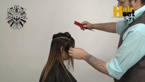 HAIR SET #71 Haircut стрижка "Лесенка"  - RU