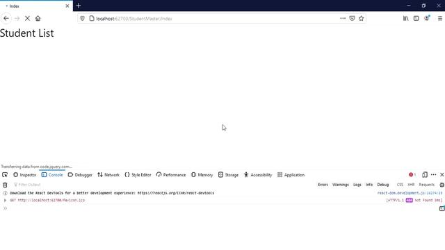 #04 ASP NET Mvc CRUD Operation Using React