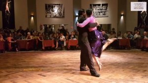 Julia Gorin, Jonatan Baez, milonga Parakultural, tango en Salón Canning, Buenos Aires
