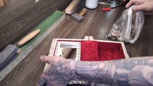 резная шкатулка в виде книги. обзор. резьба плетение. ручная работа