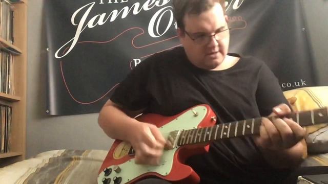 Fender vintera telecaster double shuffle electric blues guitar in A смотреть онлайн