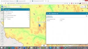CoGIS: Отображаемые поля в слоях интерактивной карты