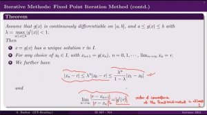 Lecture 13-2: Fixed Point Method (Part 2)