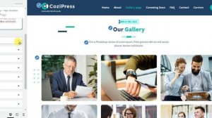 28) How to Manage Gallery Page Template in the WordPress Cozipress Pro Theme