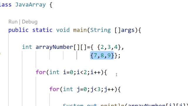 Two Dimensional Array in Java | 2D Array |  NVQ 5 in ICT | Software Programming | 2022