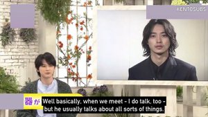 [ENG] Yamazaki Kento & Yoshizawa Ryo's friendship