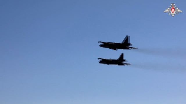 «Грачи» прилетели: боевая работа штурмовиков Су-25 ВКС России в зоне спецопераии смотреть онлайн