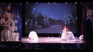 Новогоднее театральное представление "Снеговик-почтовик"