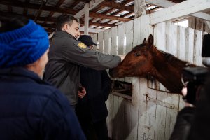 Рабочая поездка в Серышевский район