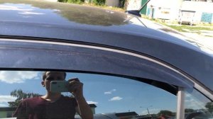 Ветровики Volkswagen Polo лифтбек 2020- [ДК1258]