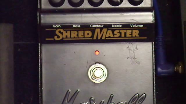 Marshall Shredmaster + Schecter C-1 classic + Fender Blues Jr demo смотреть онлайн
