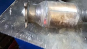 Удаление катализатора замена на пламегаситель. Audi Q5