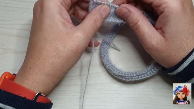 Комплект Зимняя нежность* Шапочка и шарфик* Мастеркласс*