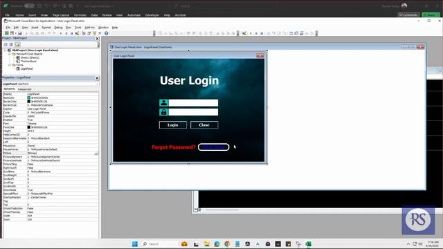 Multi User Login Form in Excel VBA