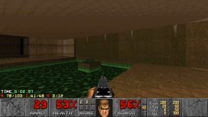 Doom - E2M2: Containment Area (Nightmare! 100% Secrets + Items)