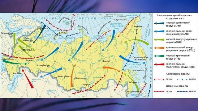 §29 "Зима и лето в нашей стране", География 8 класс, Полярная звезда