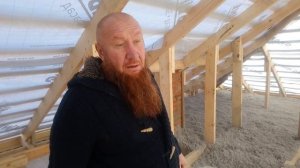 Эковата в доме из Арболит Блока, Арболит Юг