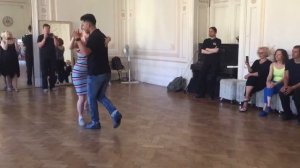 Tango Nuevo. Sara Westin y JuanP Canavire. EdissaDNItango